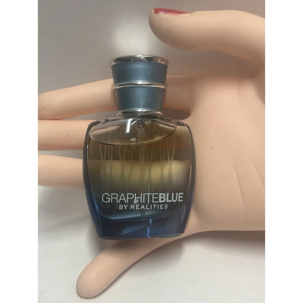Graphite Blue by Realities for Men EDT 0.5oz Spray New Without Box Vintage